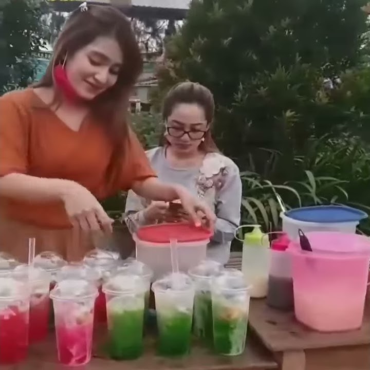 Story WA Penjual Es Cantik