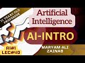 AI INTRO [AI#1] [LEC#40]