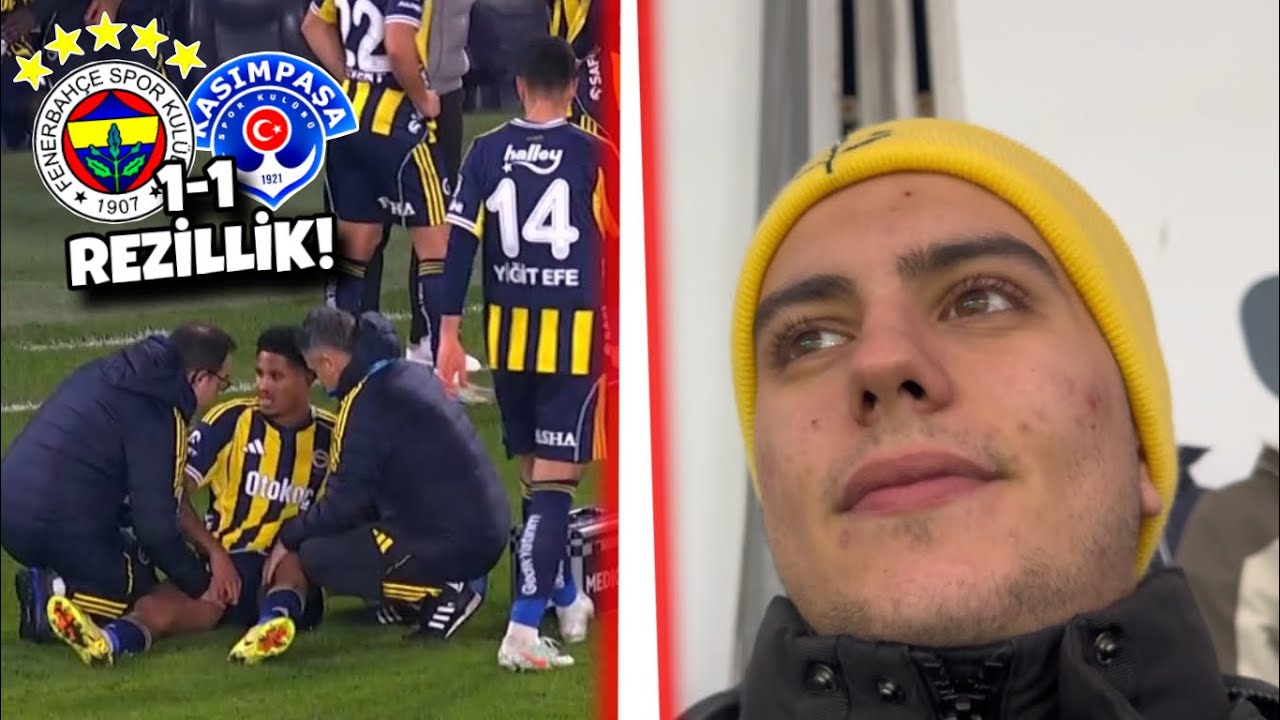 😢 YİNE ACI VE YİNE HÜSRAN! | Fenerbahçe 1 - 1 Kasımpaşa | Stadyum Vlogu | 4K | YETER ARTIK! #FBvKAS 