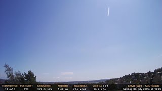 Timelapse Cam 1 - 30. juli 2023