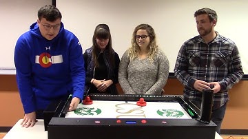 Air Hockey Table - Mechatronics Project - Fall, 2018