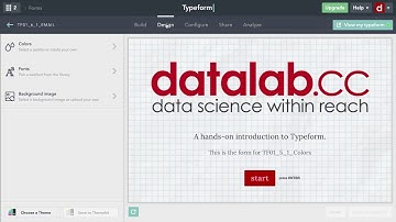 Emailing Forms - Typeform 1.0 (2016) - 6.1