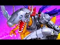 Metalgreymon el mejor model kit de digimon  figurerise standard amplified