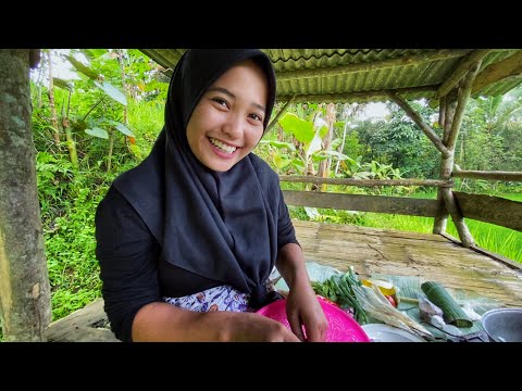 MANTAP., Janda Desa Yang Cantik Ramah Dan Sederhana Di Kampung Menghiasi Suasana Pedesaan Jawa Barat