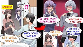 When I Was Hospitalized, a Mysterious Hottie Came, and My Step-Sisters Got Jealous[Manga Dub][RomCom