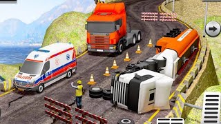 Offroad Oil Tanker Transport Truck Driver 2020 - iOS/Android Gameplay Video screenshot 2