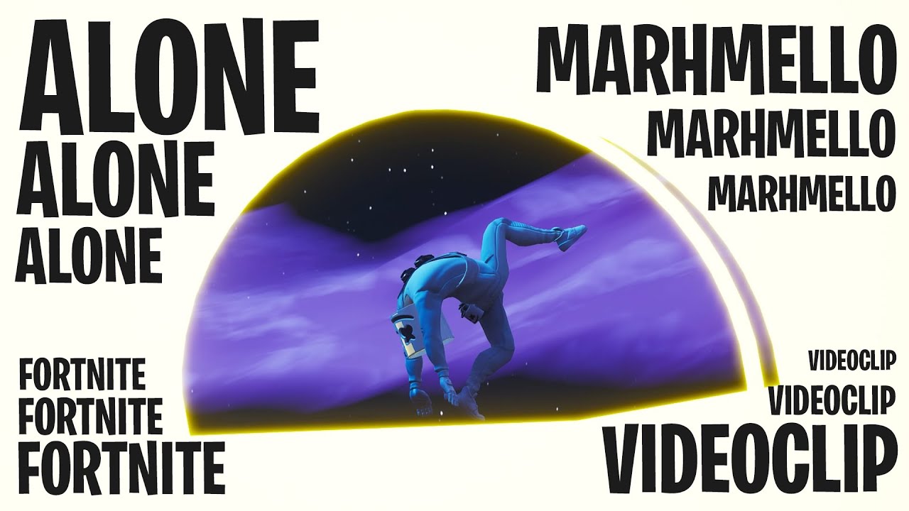 Marshmello Alone Fortnite Montage YouTube