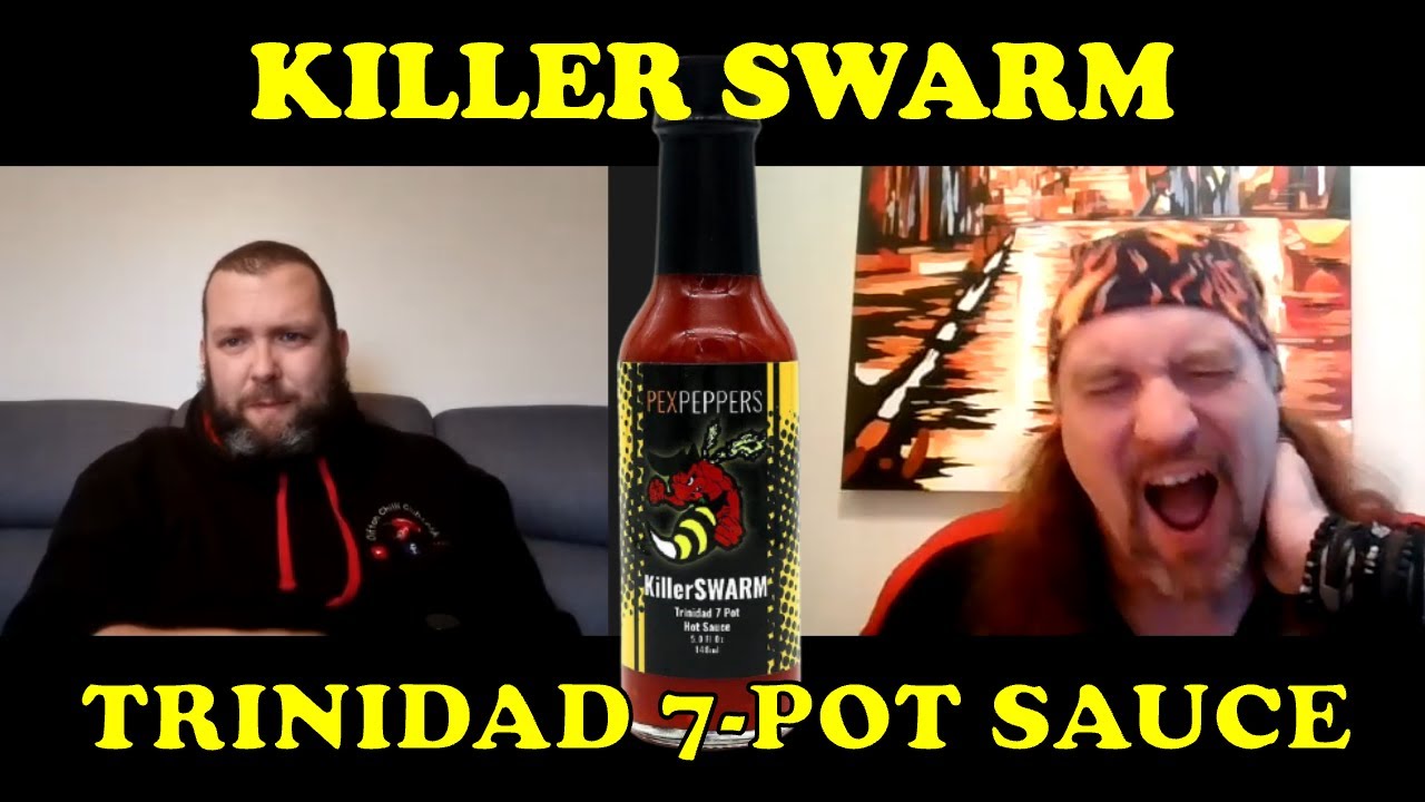 Killer Swarm Trinidad 7 Pot Hot Sauce