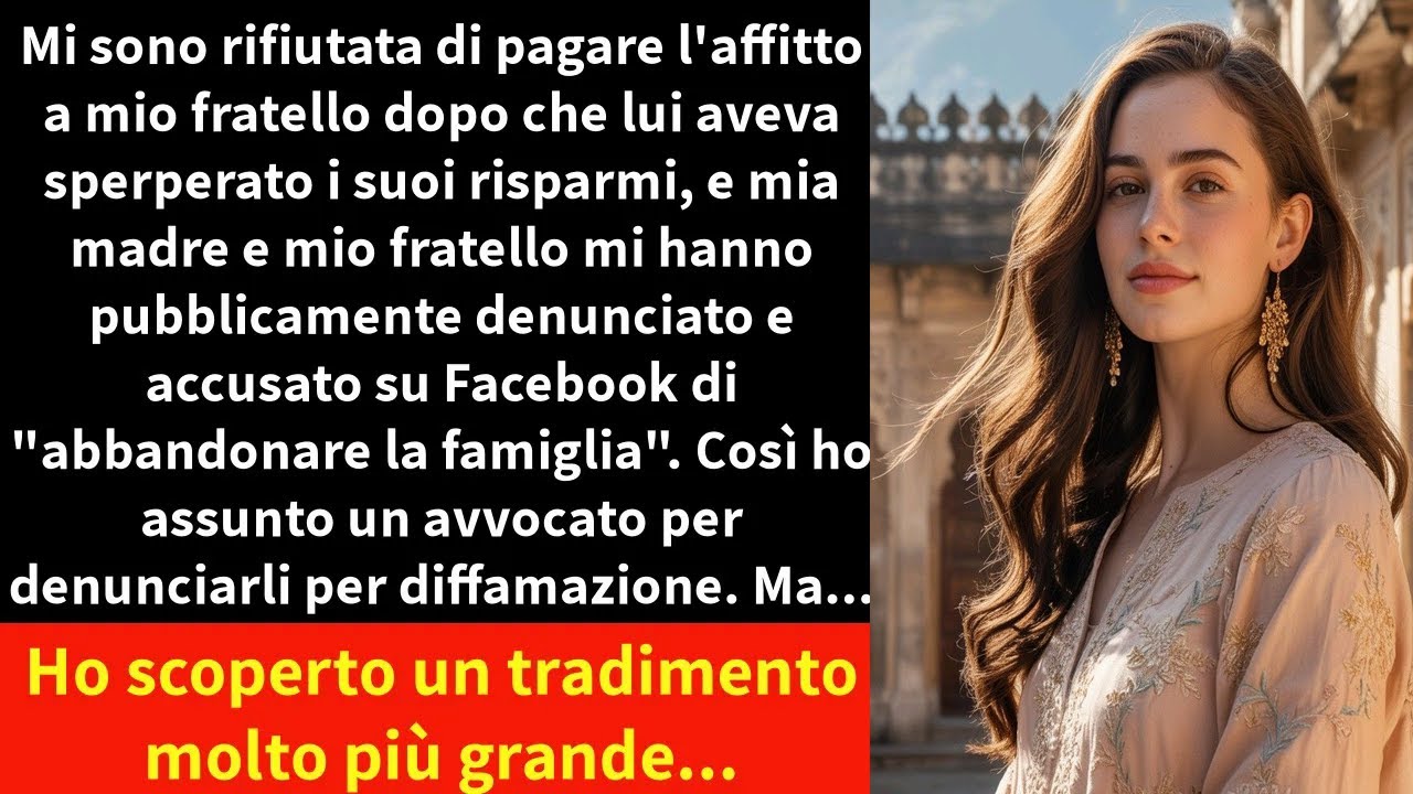 Mi sono rifiutata di pagare l'affitto a mio fratello dopo che lui aveva sperperato i suoi risparmi,