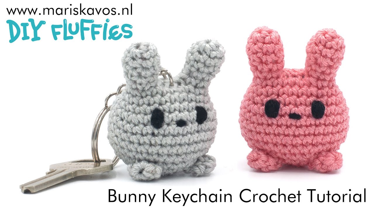 How to crochet with fluffy yarn - DIY Fluffies Amigurumi crochet