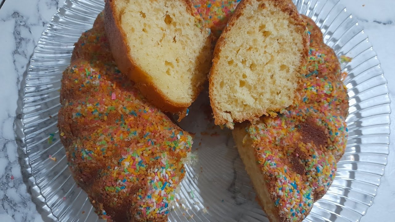 RENKLİ ŞEKERLİ KEK TARİFİ 💯FATMA USTADA 👌