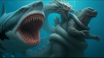 Godzilla vs Megalodon vs Leviathan: The Ultimate Monster War 🌊🔥