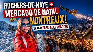 🇨🇭Rochers-de-Naye + Christmas Market in Montreux, Switzerland.🇨🇭❤️