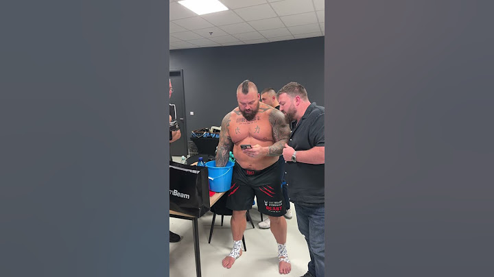 Eddie Hall złamał rękę nokautując Mariusza Pudzianowskiego