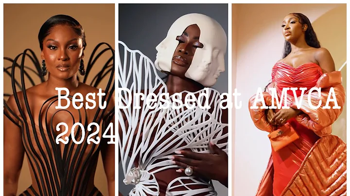 Top 5 best dressed celebrities at AMVCA 2024 #amvca #shorts