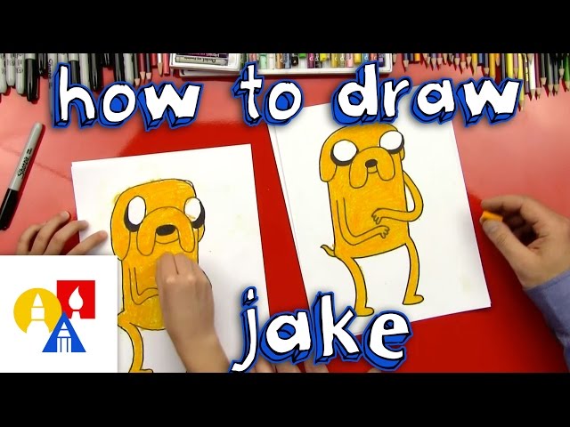 Adventure Time: How to Draw Jake – KidzSearch Mobile Games