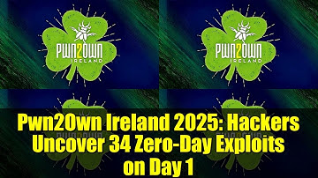 Pwn2Own Ireland 2025: Hackers Uncover 34 Zero-Day Exploits on Day 1