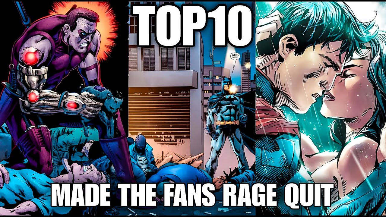 The Most Rage-inducing Dc Moments That Made Fans Quit! - YouTube