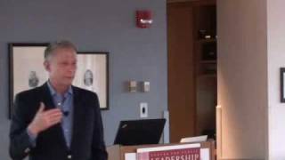 Werner Erhard speaks to Kennedy School students