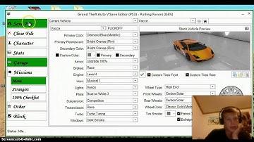 gta 5 game save editor (ps3)