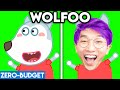 WOLFOO WITH ZERO BUDGET! (WOLFOO FUNNY ANIMATED PARODY By LANKYBOX!)