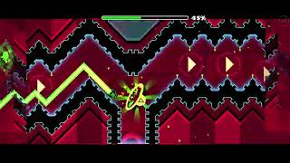 Geometry Dash, Deadlocked Full Version by SlothBlock (3 Coins) (4x Speed).