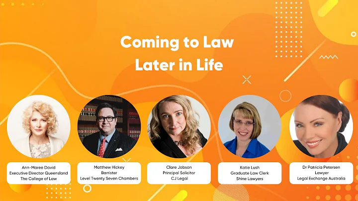Coming to Law Later in Life | Admission to Practic...
