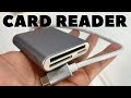 3-Slot USB C Flash Memory Card Reader by Unitek Unboxing