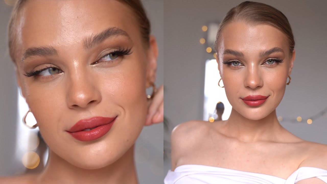 classic holiday glam makeup