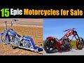 Top 15 Custom Motorcycles for Sale | Harley-Davidson, Big Dog &amp; More!