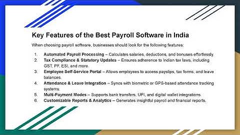Payroll Software in India  The Ultimate Solution for Efficient Payroll Management