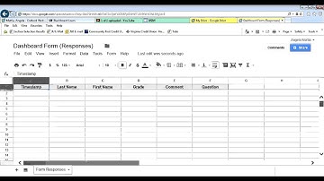 Create a Form on Google Drive
