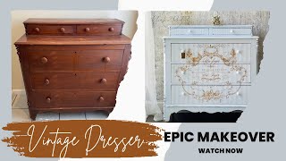 How I Gave This Eastlake Dresser A French Country Look.
