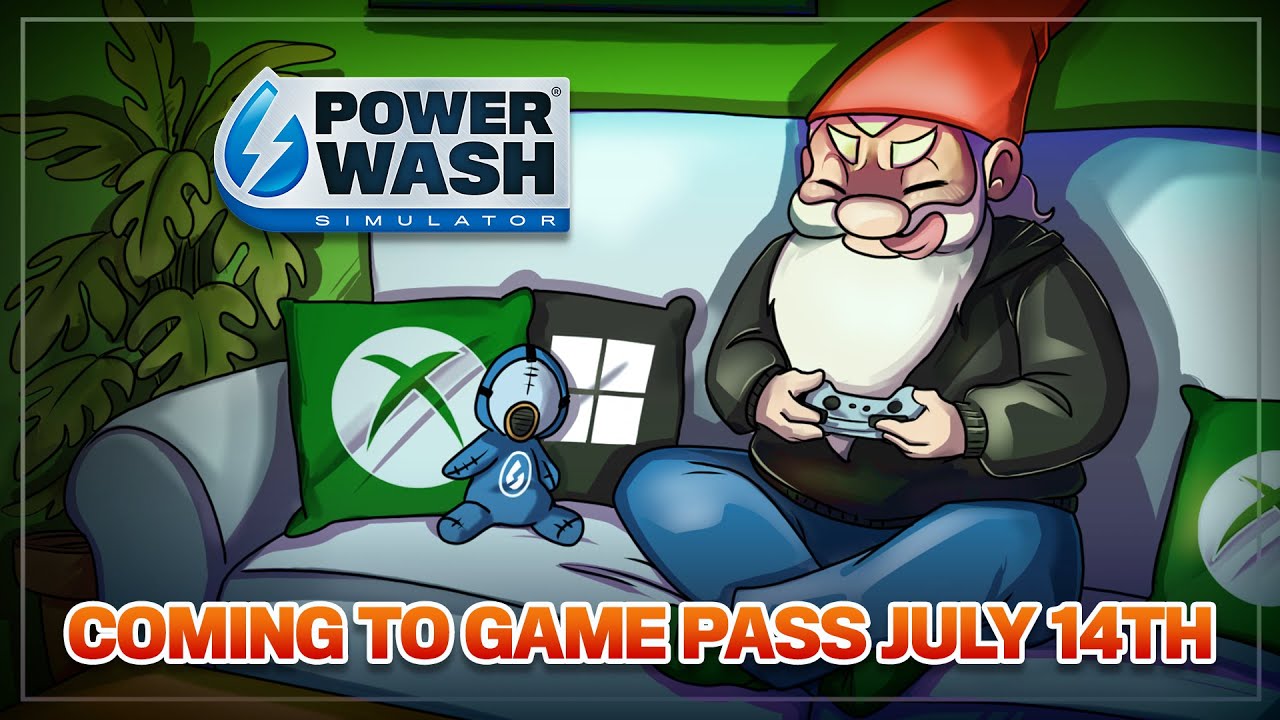 PowerWash Simulator arriveert 14 juli op Game Pass