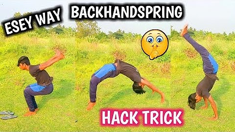 backhandspring tutorial in Hindi part 4 🤘how to do a backflip tutorial 2022💪| tubu Michael |