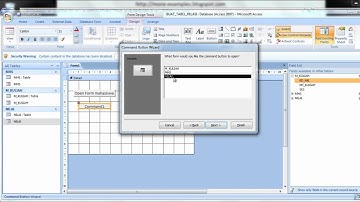Tutorial dasar membuat form and switchboard