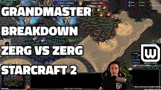 Starcraft 2: Legacy of the Void - Grandmaster Zerg vs Zerg Cast & Breakdown, Build Orders, Decisions