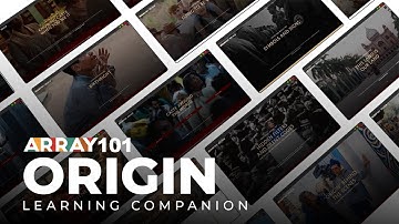 ORIGIN Learning Companion | ARRAY 101
