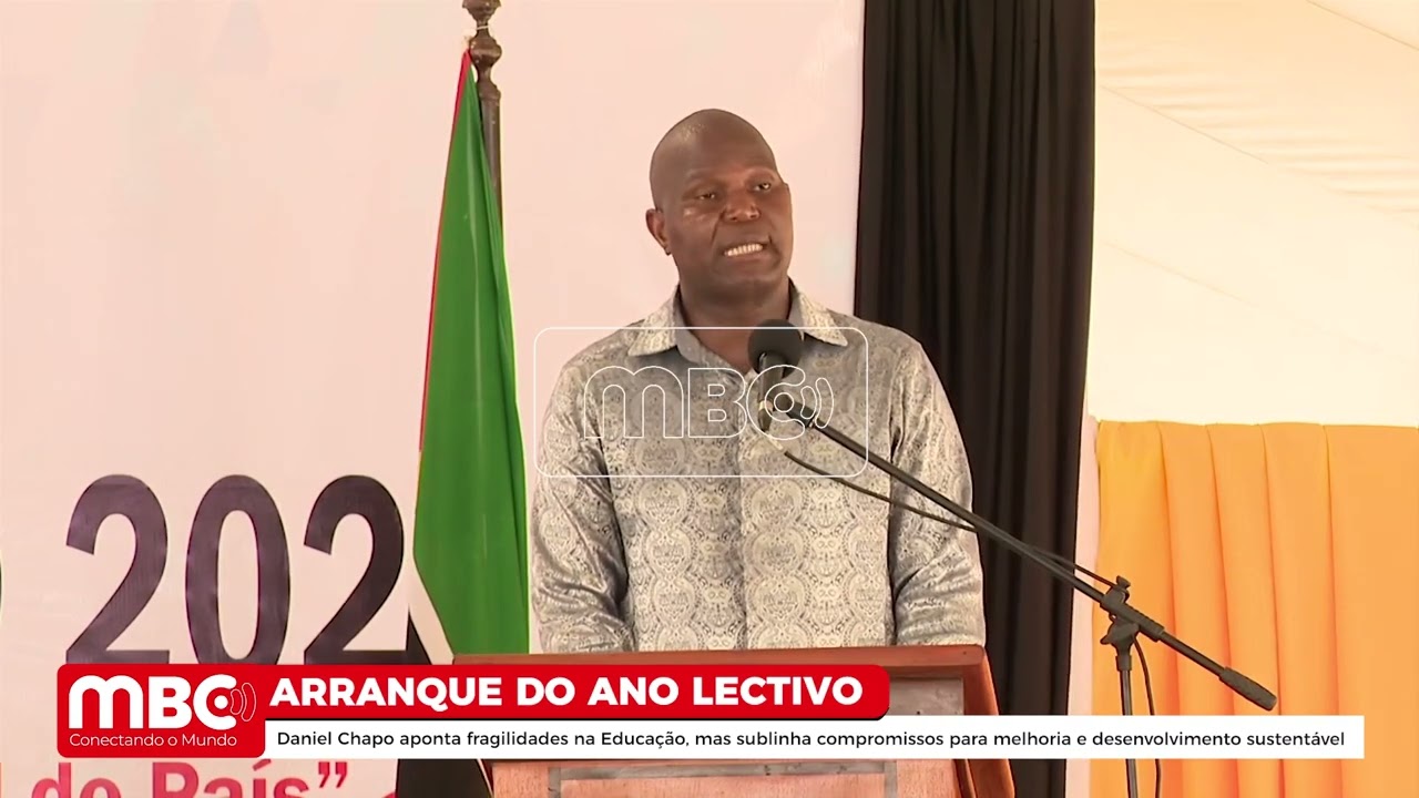 DANIEL CHAPO APONTA FRAGILIDADES NA EDUCAÇÃO, MAS SUBLINHA COMPROMISSOS PARA MELHORIA