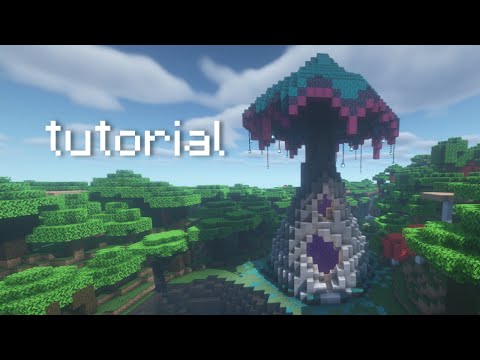 Minecraft Tutorial | Building a Mushroom Nether Portal