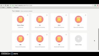 Classroom Dojo Educational Screencast