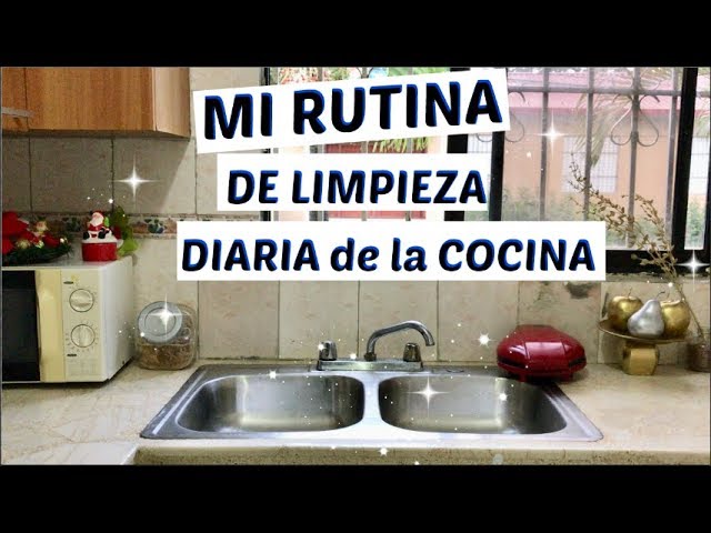 Limpia tu cocina en sólo 30 minutos con esta rutina