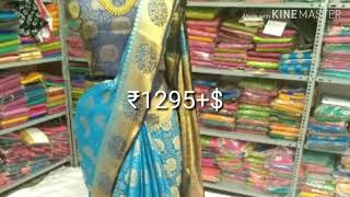 Sale's! Soft & silk Balaton silk saree, 1000 stone work with contrast design blouse screenshot 2