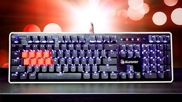 LK Optical Mechanical Gaming Keyboard!? Bloody B820