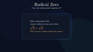 Finding a Polynomial with Integer Coefficients from the Sum of Two Irrational Roots