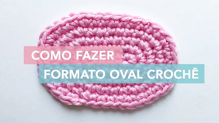 Master advanced Amigurumi and crochet a flat oval shape