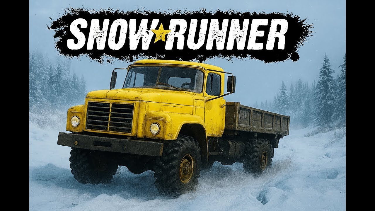 De novato a experto  SnowRunner aventura