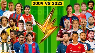 2009 Legends Vs 2022 Legends