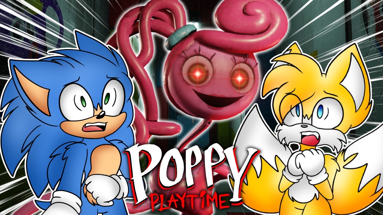 Movie Sonic and Movie Tails Play Poppy Playtime (Chapter 2)!!