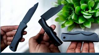 From Raw Metal to Folding Knife: A DIY Guide"